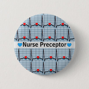 Badge Rond 5 Cm Rythmes des précepteurs infirmières