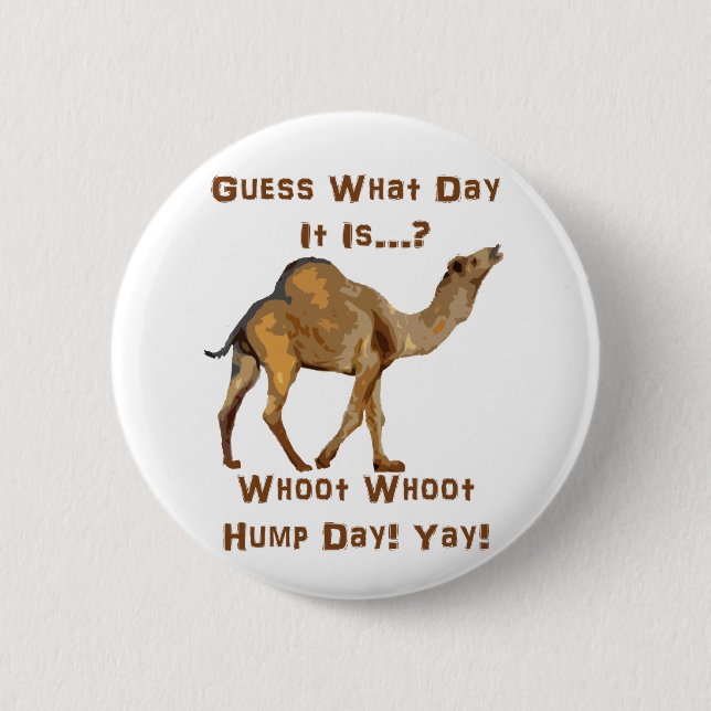 Badge Rond 5 Cm Sa journée en milieu de semaine (Devant)