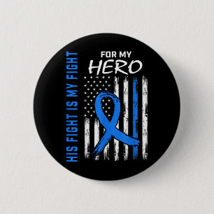Badge Rond 5 Cm Sa Lutte Est Ma Lutte Contre Le Diabète