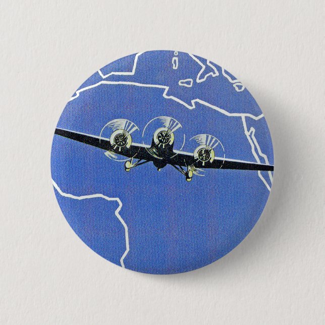 Badge Rond 5 Cm Sabena ~ Belgique Congo (Devant)