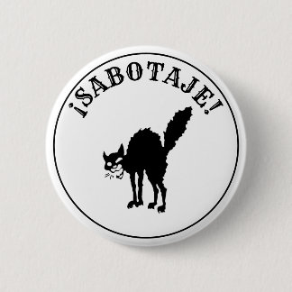 Badge Rond 5 Cm Sabotage / Sabotabby