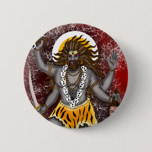 Badge Rond 5 Cm Sac Bhairava Tout Compris