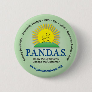 Badge Rond 5 Cm Sachez les symptômes, changez le Pin de résultat
