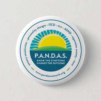 Badge Rond 5 Cm Sachez les symptômes, changez le Pin de résultats