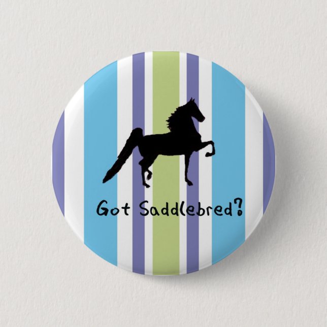 Badge Rond 5 Cm Saddlebred obtenu ? (Devant)