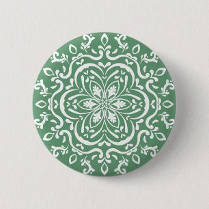 Badge Rond 5 Cm Sage
