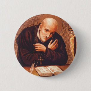 Badge Rond 5 Cm Saint Alphonse de Liguori