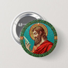 Badge Rond 5 Cm Saint Bartholomée l'Apôtre (JMAS 03)