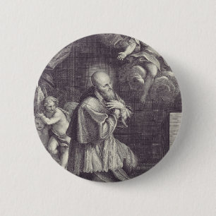 Badge Rond 5 Cm Saint François de Sales Évêque de Genève