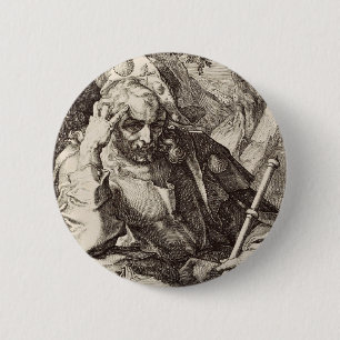 Badge Rond 5 Cm Saint Jacques le Grand Apôtre
