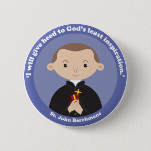 Badge Rond 5 Cm Saint John Berchmans