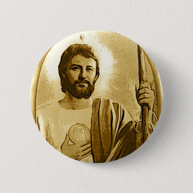 Badge Rond 5 Cm Saint-Jude (Devant)