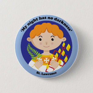 Badge Rond 5 Cm Saint-Laurent