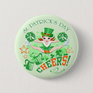 Badge Rond 5 Cm Saint Patrick's Day