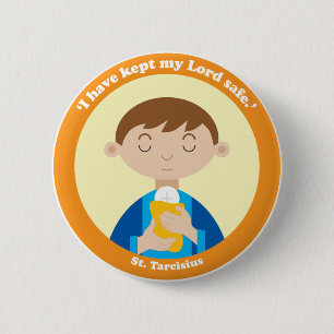 Badge Rond 5 Cm Saint Tarcisius