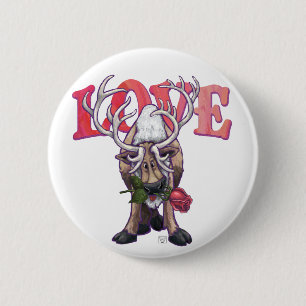 Badge Rond 5 Cm Saint Valentin