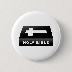 Badge Rond 5 Cm Sainte Bible