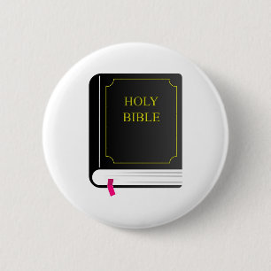 Badge Rond 5 Cm Sainte Bible