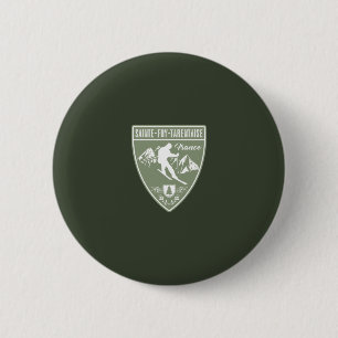 Badge Rond 5 Cm Sainte-Foy-Tarentaise France