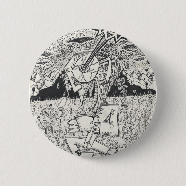 Badge Rond 5 Cm Saisie (Devant)