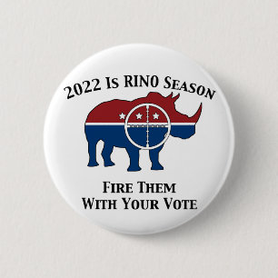 Badge Rond 5 Cm Saison RINO