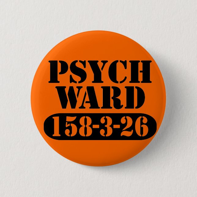 Badge Rond 5 Cm Salle de Psych (Devant)