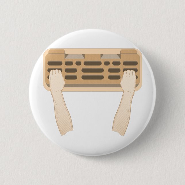 Badge Rond 5 Cm Salle d'Escalades en carton (Devant)