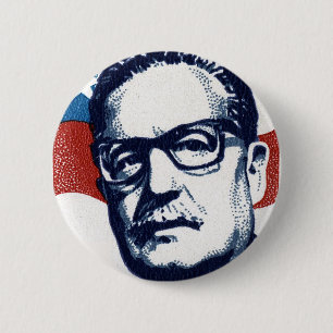 Badge Rond 5 Cm Salvador Allende - Venceremos