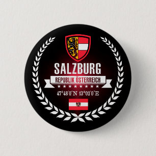 Badge Rond 5 Cm Salzbourg
