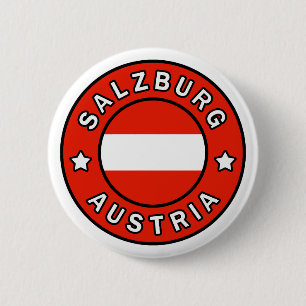 Badge Rond 5 Cm Salzbourg Autriche