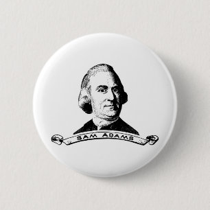 Badge Rond 5 Cm Sam Adams