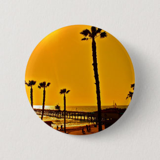 Badge Rond 5 Cm San Clemente, la Californie