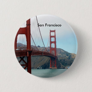 Badge Rond 5 Cm San Francisco