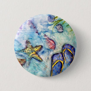 BADGE ROND 5 CM SANNIBELSANDLES