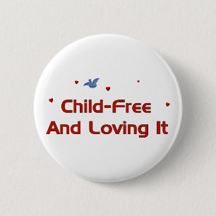 Badge Rond 5 Cm Sans Enfant l'aimant
