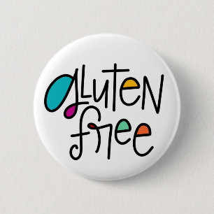Badge Rond 5 Cm Sans gluten