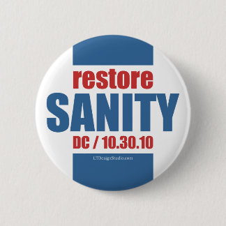Badge Rond 5 Cm Santé d'esprit de restauration - bouton