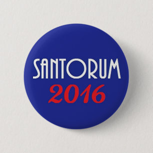 BADGE ROND 5 CM SANTORUM 2016