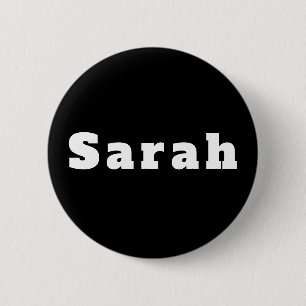 Badge Rond 5 Cm Sarah