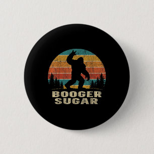Badge Rond 5 Cm Sasquatch Sucre Morve Mème Drôle
