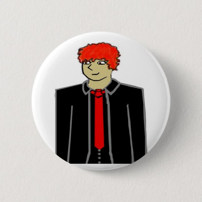 Badge Rond 5 Cm Sauge (Devant)