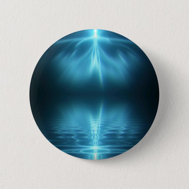 Badge Rond 5 Cm saule-o'le-Wisp - bouton (Devant)