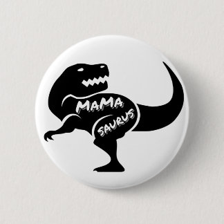 Badge Rond 5 Cm saurus mama