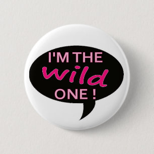 Badge Rond 5 Cm sauvage