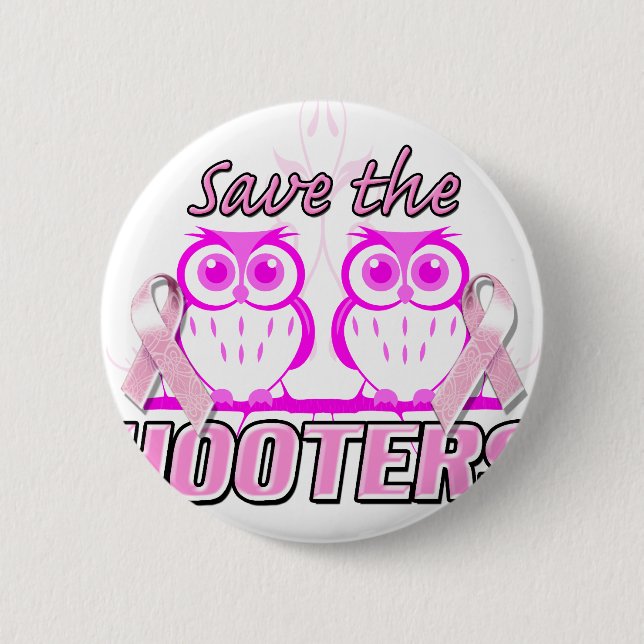 Badge Rond 5 Cm Sauvez le Hooters.png (Devant)