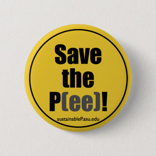 Badge Rond 5 Cm Sauvez le P (EE) ! (bouton)