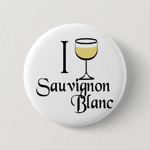 Badge Rond 5 Cm Sauvignon Blanc Vins Amis Cadeaux