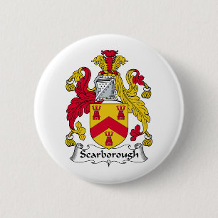 Badge Rond 5 Cm Scarborough Family Crest