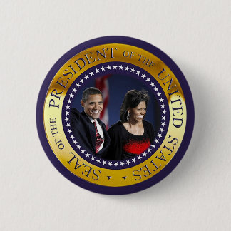 Badge Rond 5 Cm Sceau présidentiel