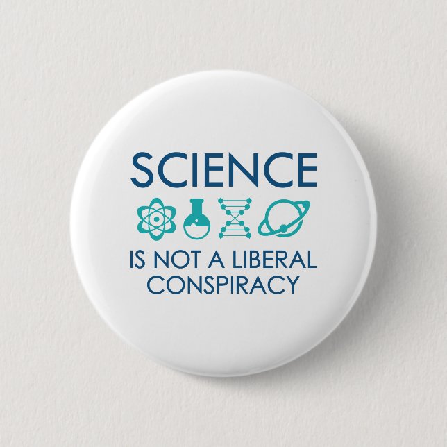 Badge Rond 5 Cm Science (Devant)
